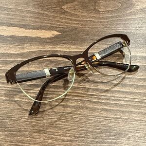 Versace Chic Black and Gold Glasses